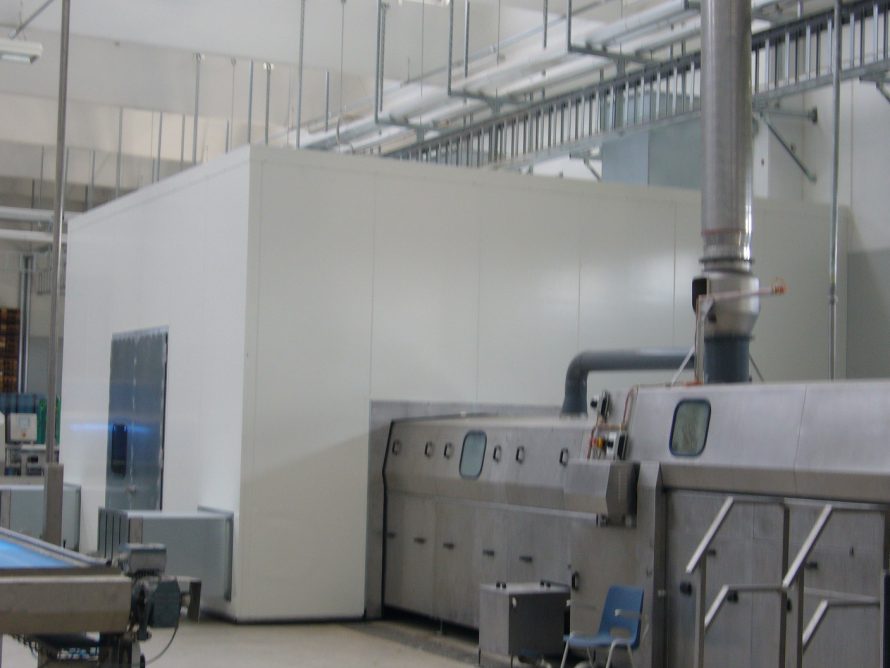 capotage-machine panneau insonorisant